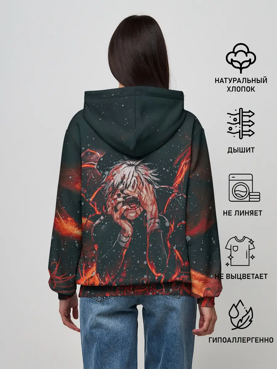 Женское худи / Канеки Кен Токийский Гуль