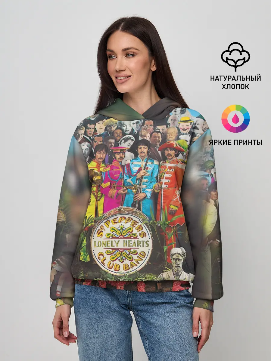 Женское худи / THE BEATLES