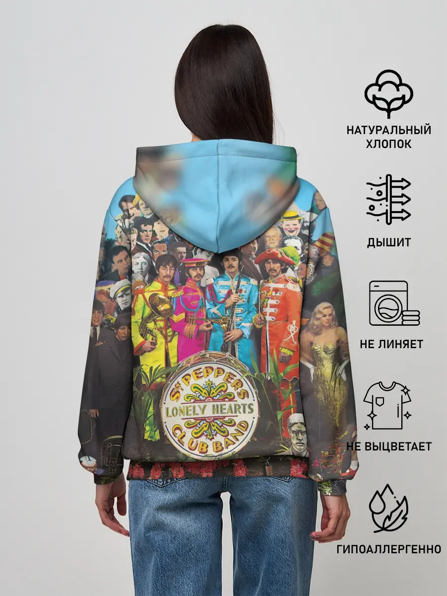 Женское худи / THE BEATLES