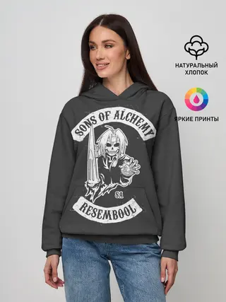 Женское худи / Стальной Алхимик