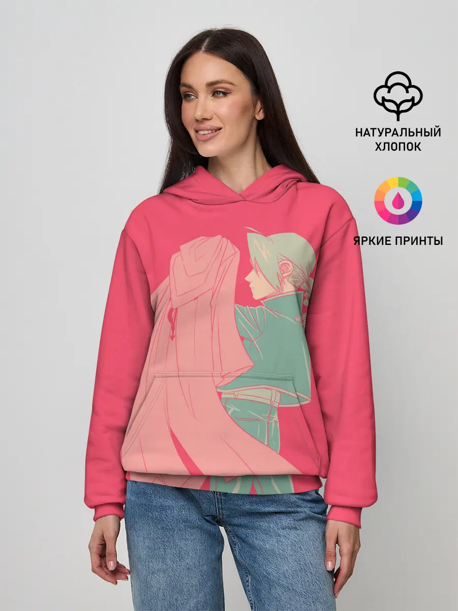 Женское худи / Стальной Алхимик