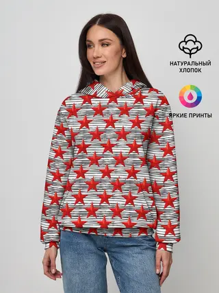 Женское худи / День защитника Отечества