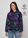 Женское худи / Сердечки