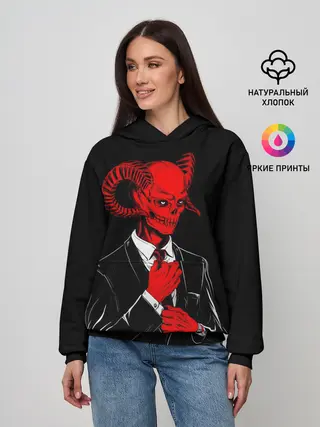 Женское худи / Дьявол