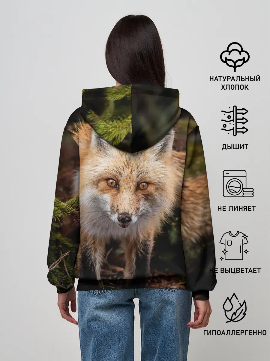 Женское худи / Лиса