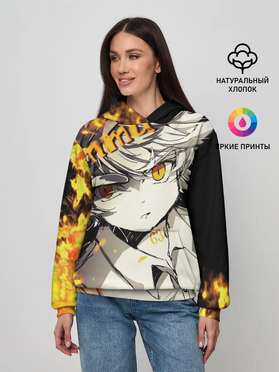 Женское худи / Обещанный неверленд Emma