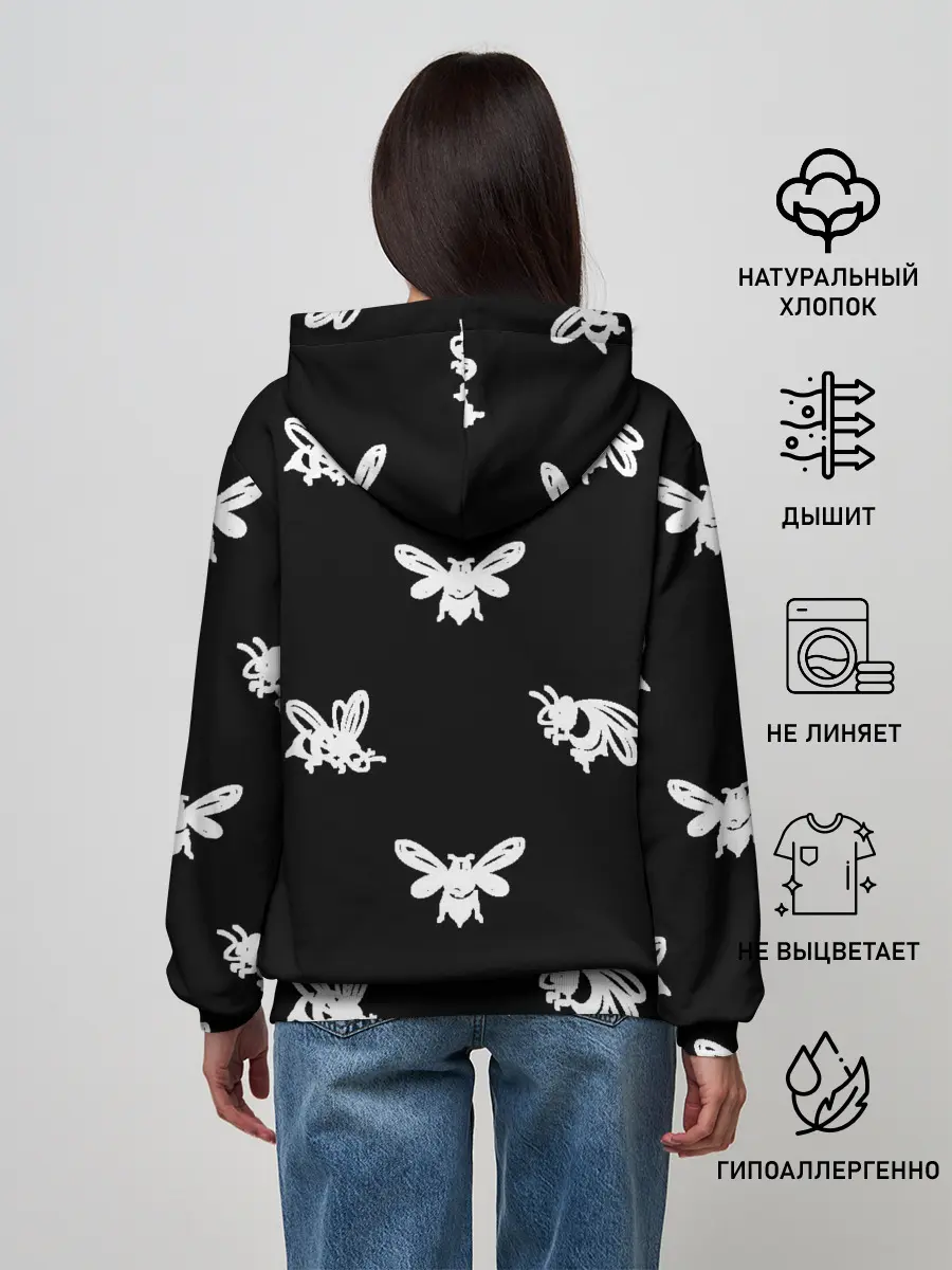 Женское худи / Пчёлки