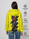 Женское худи / Киберпанк 2077 + Киану на спине