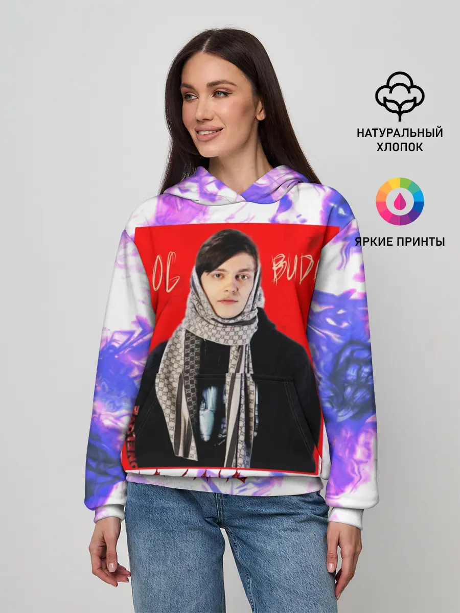 Женское худи / OG Buda на блоке