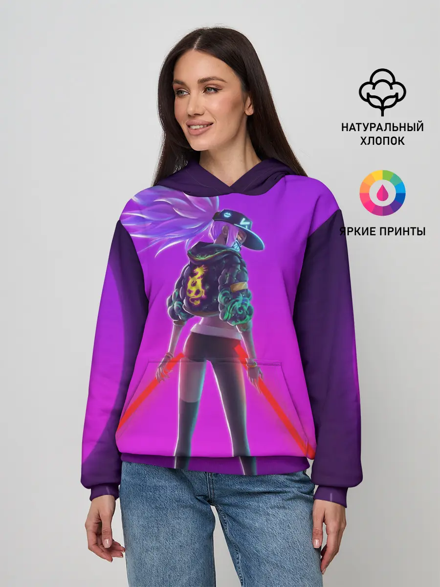 Женское худи / KDA Akali