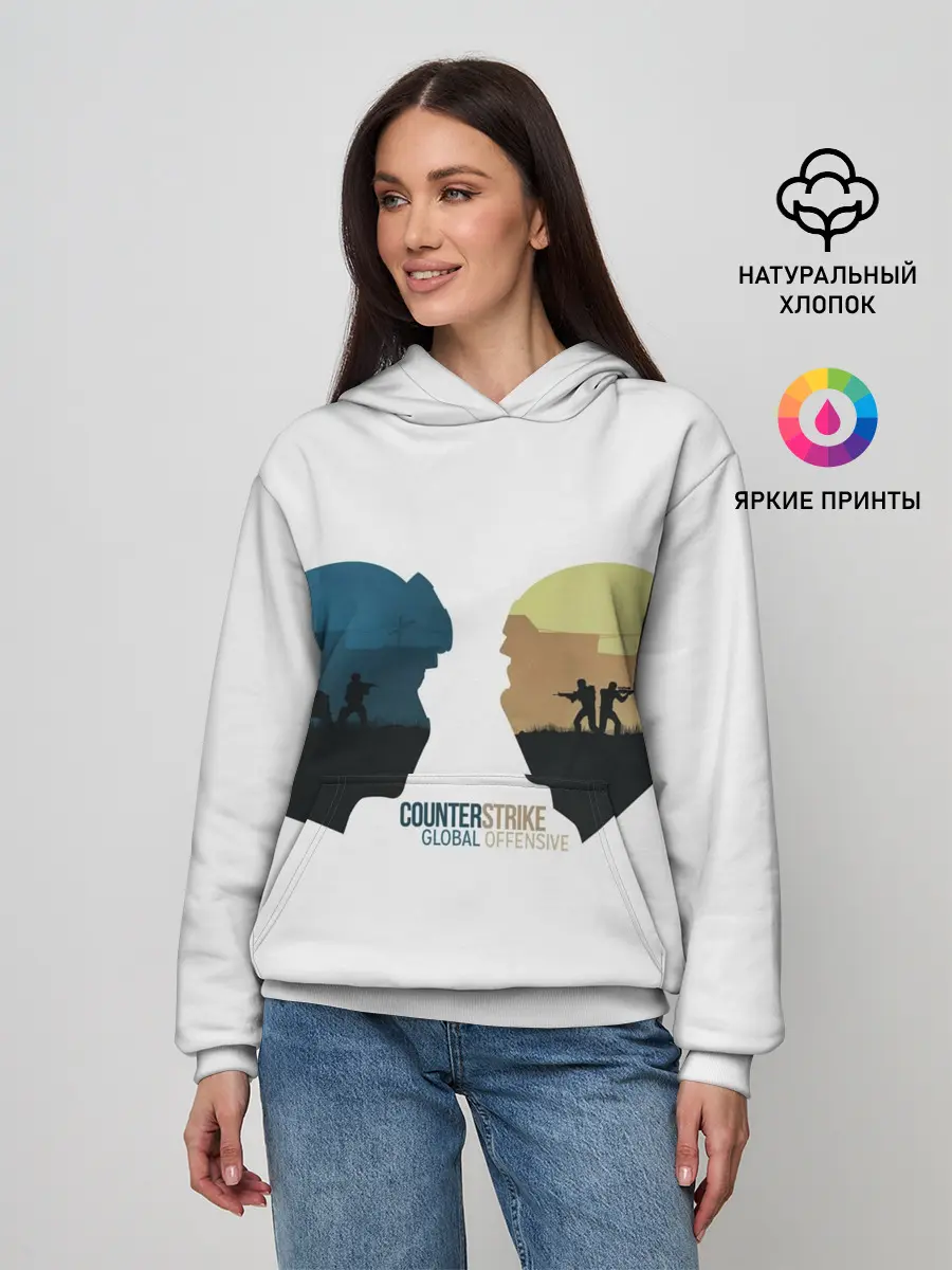 Женское худи / Counter strike
