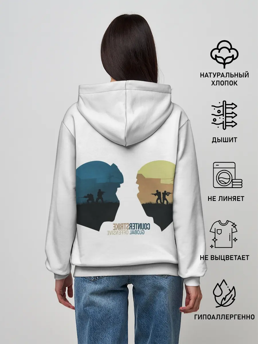 Женское худи / Counter strike