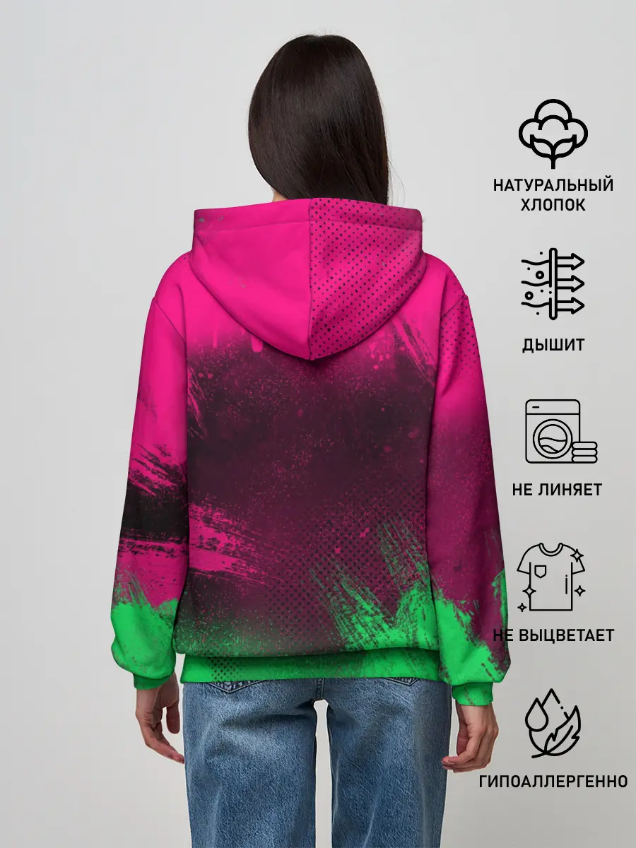 Женское худи / CS GO | NEON REVOLUTION v2