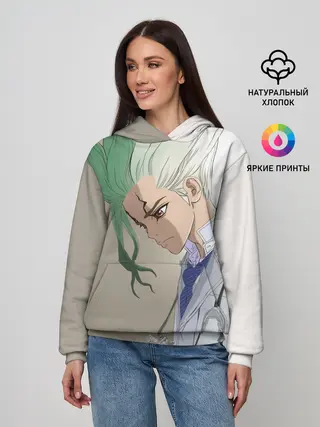Женское худи / Доктор Стоун