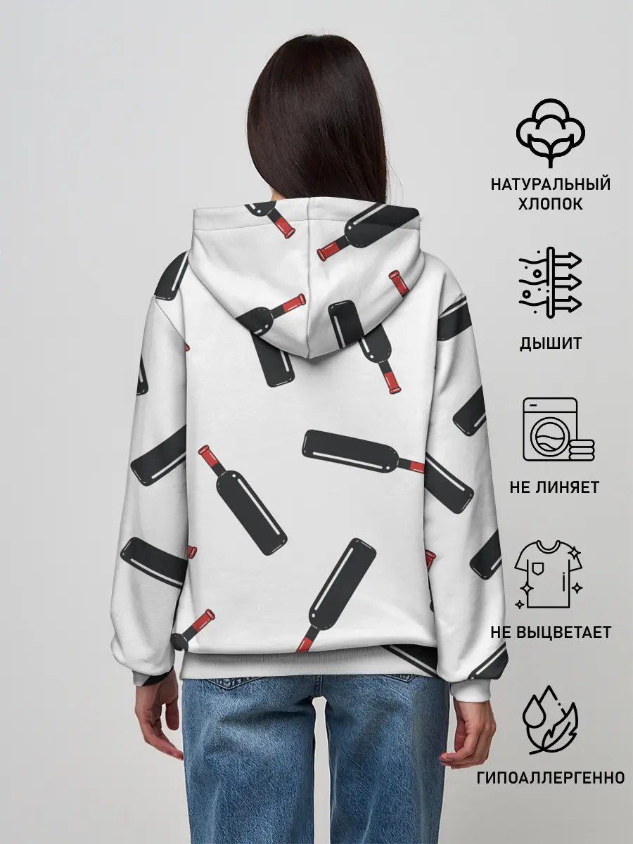 Женское худи / винишко