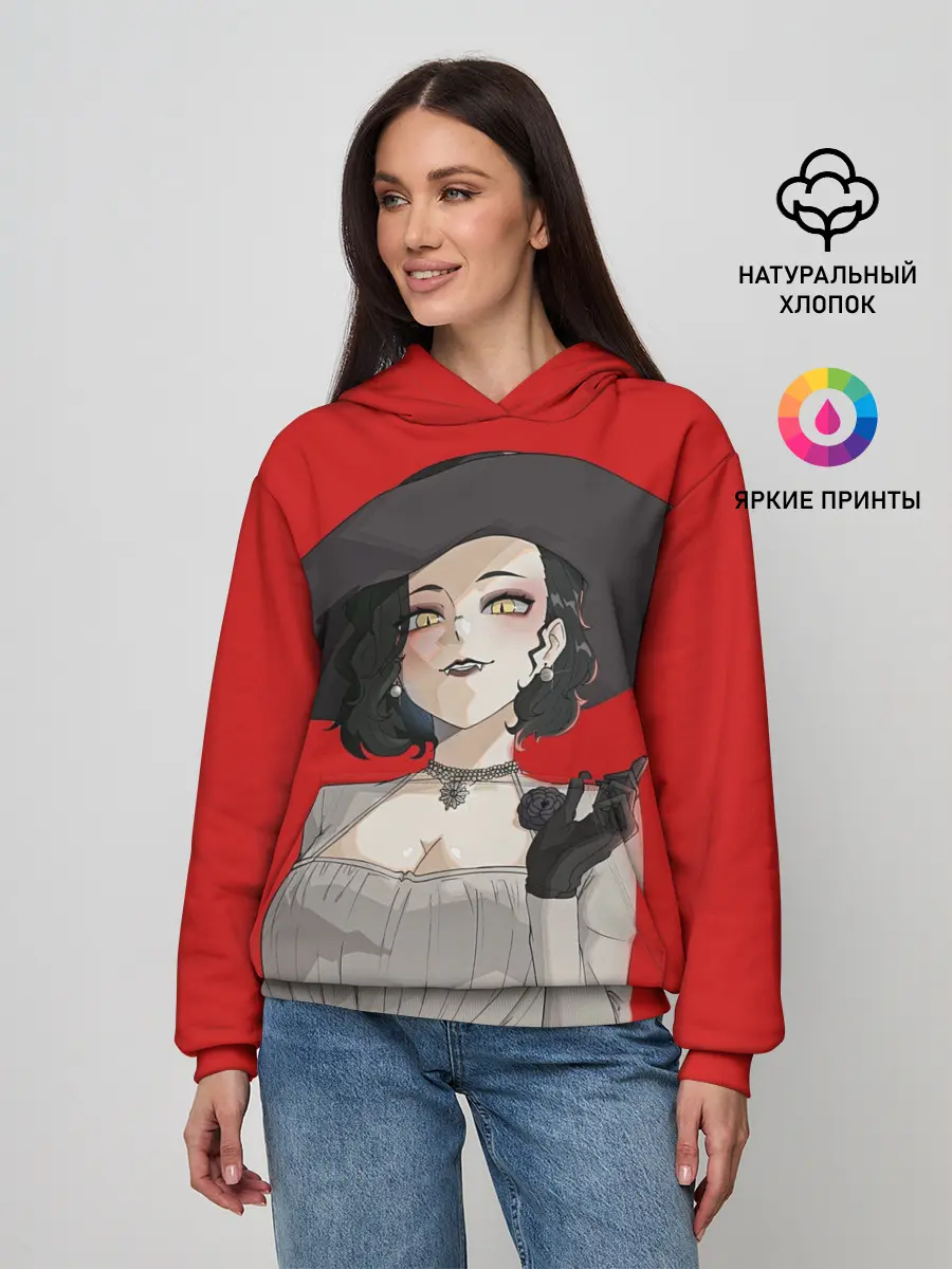 Женское худи / Residen Evil Вампирша village
