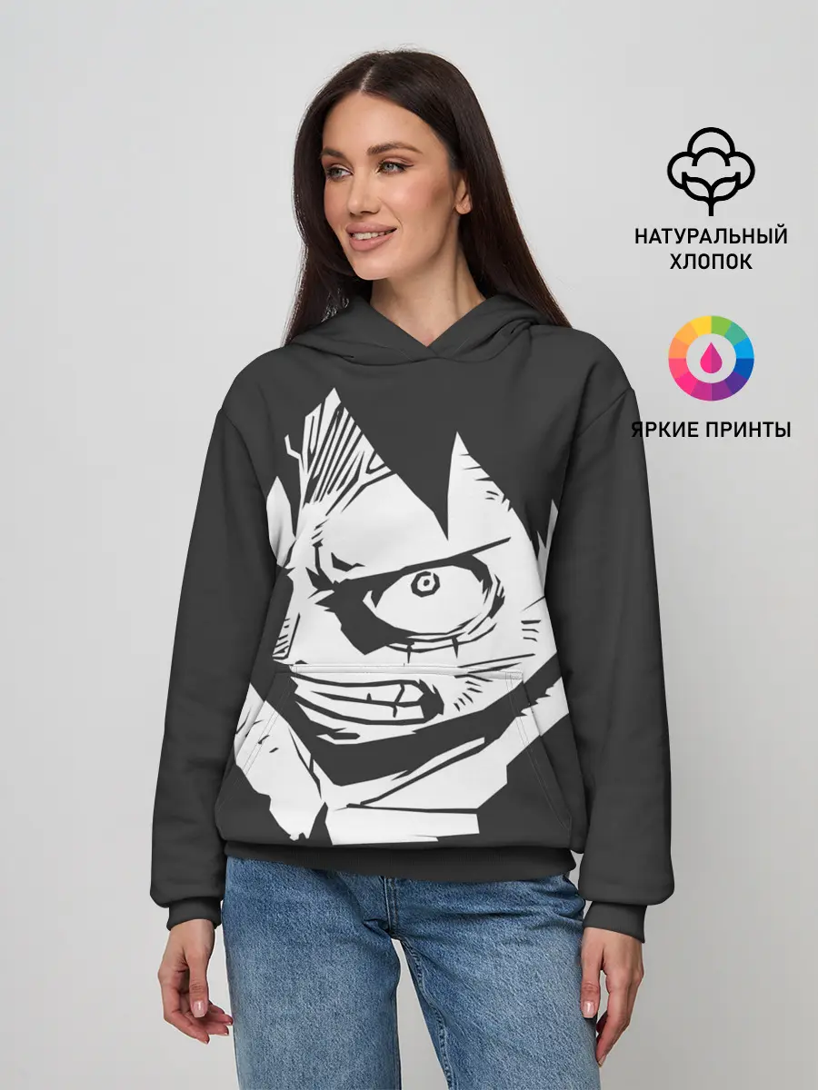 Женское худи / Злой One piece