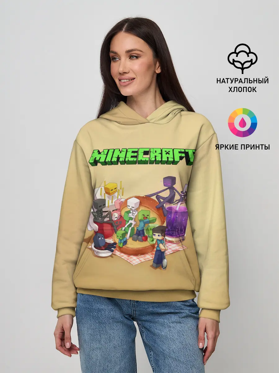 Женское худи / Minecraft