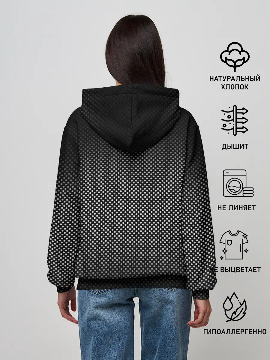Женское худи / Абстракция точки