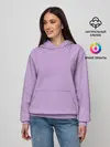 Женское худи / Глициниевый цвет