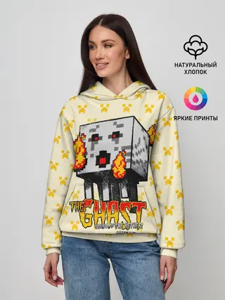 Женское худи / Minecraft THE GHAST