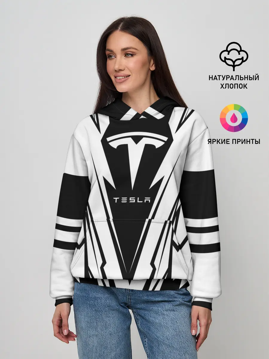 Женское худи / Tesla