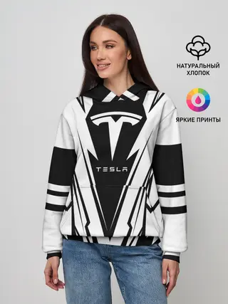 Женское худи / Tesla