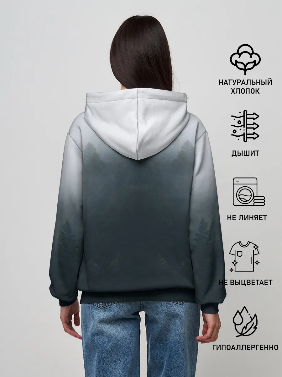 Женское худи / руны