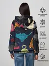 Женское худи / Космические котики