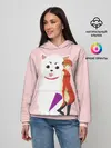 Женское худи / Кот Гинтама