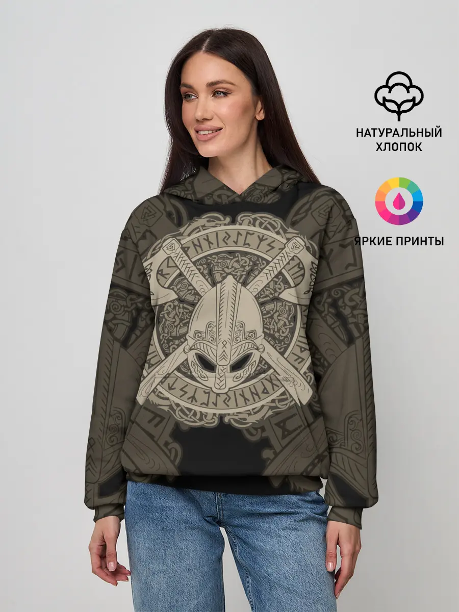 Женское худи / Воин