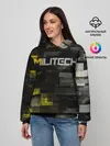 Женское худи / MILITECH камуфляж Cyberpunk 2077