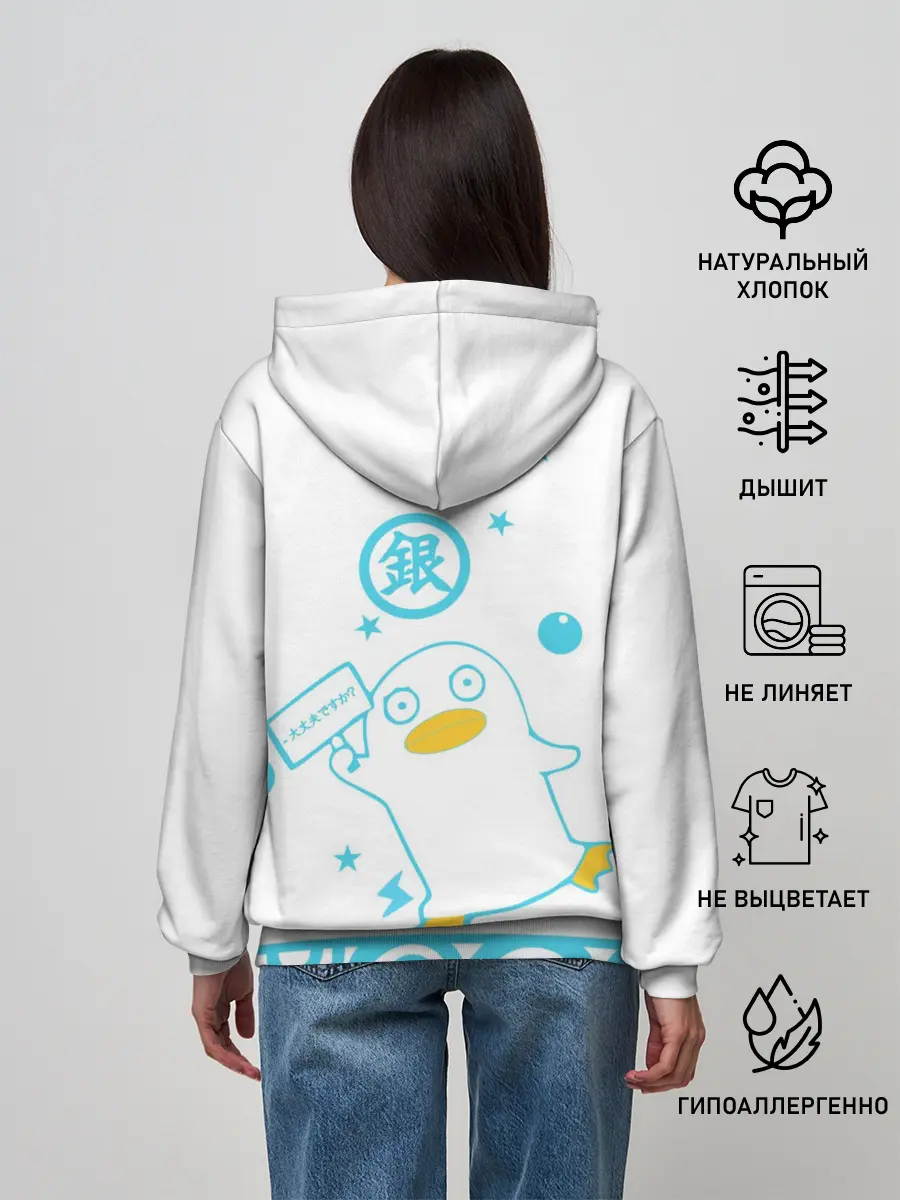 Женское худи / Самурай Гинтоки