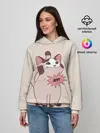 Женское худи / Pop Cat