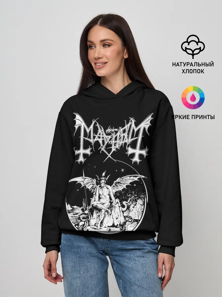 Женское худи / Mayhem
