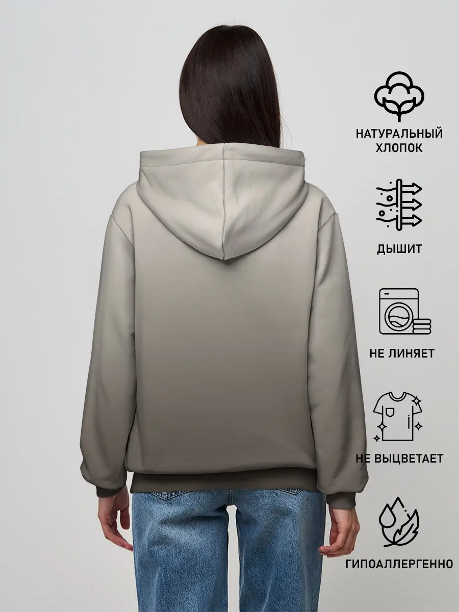 Женское худи / Сиамский кот голубые глаза