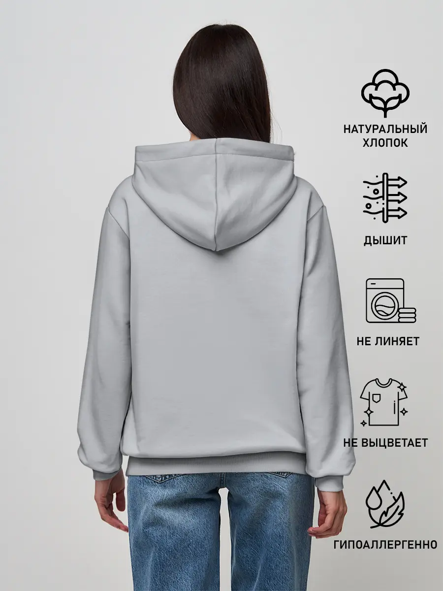Женское худи / Logo and Mikasa