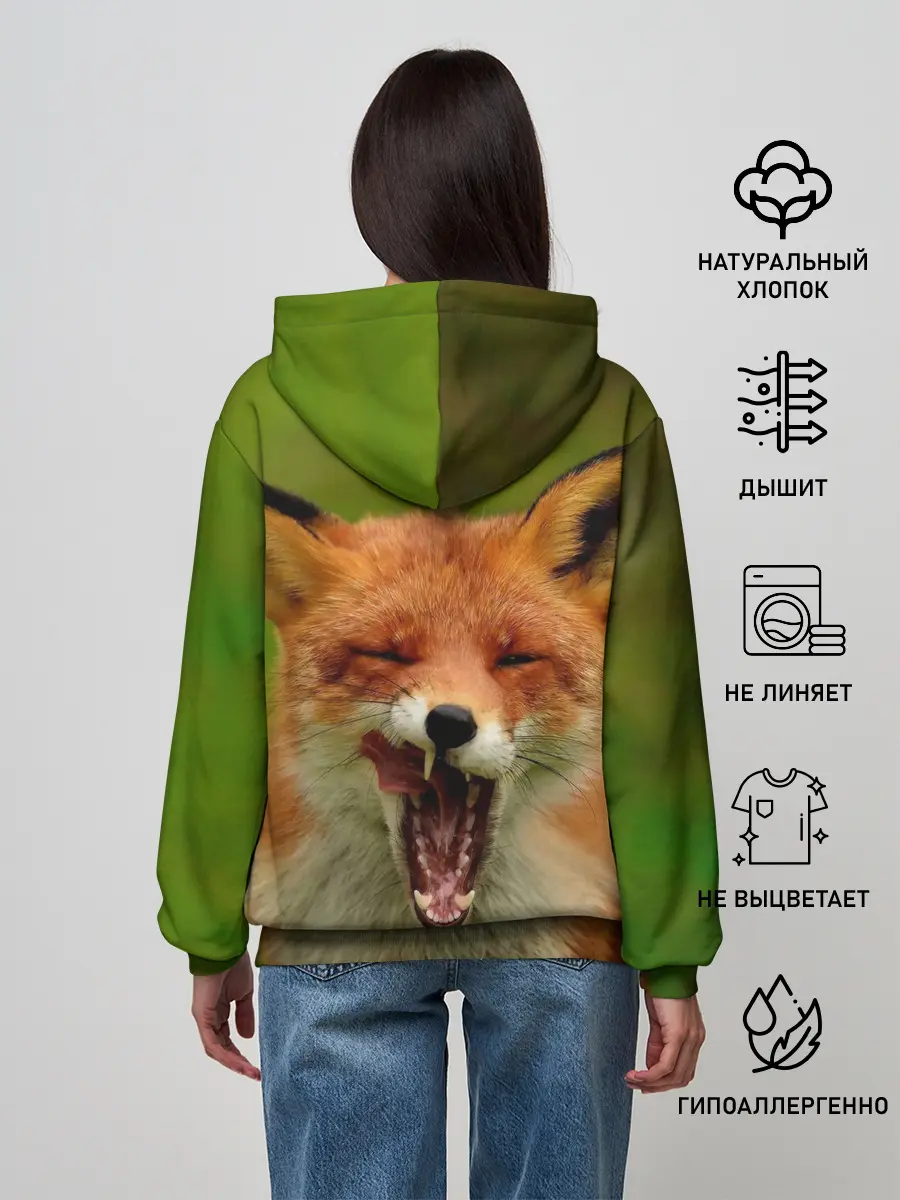 Женское худи / Лисица