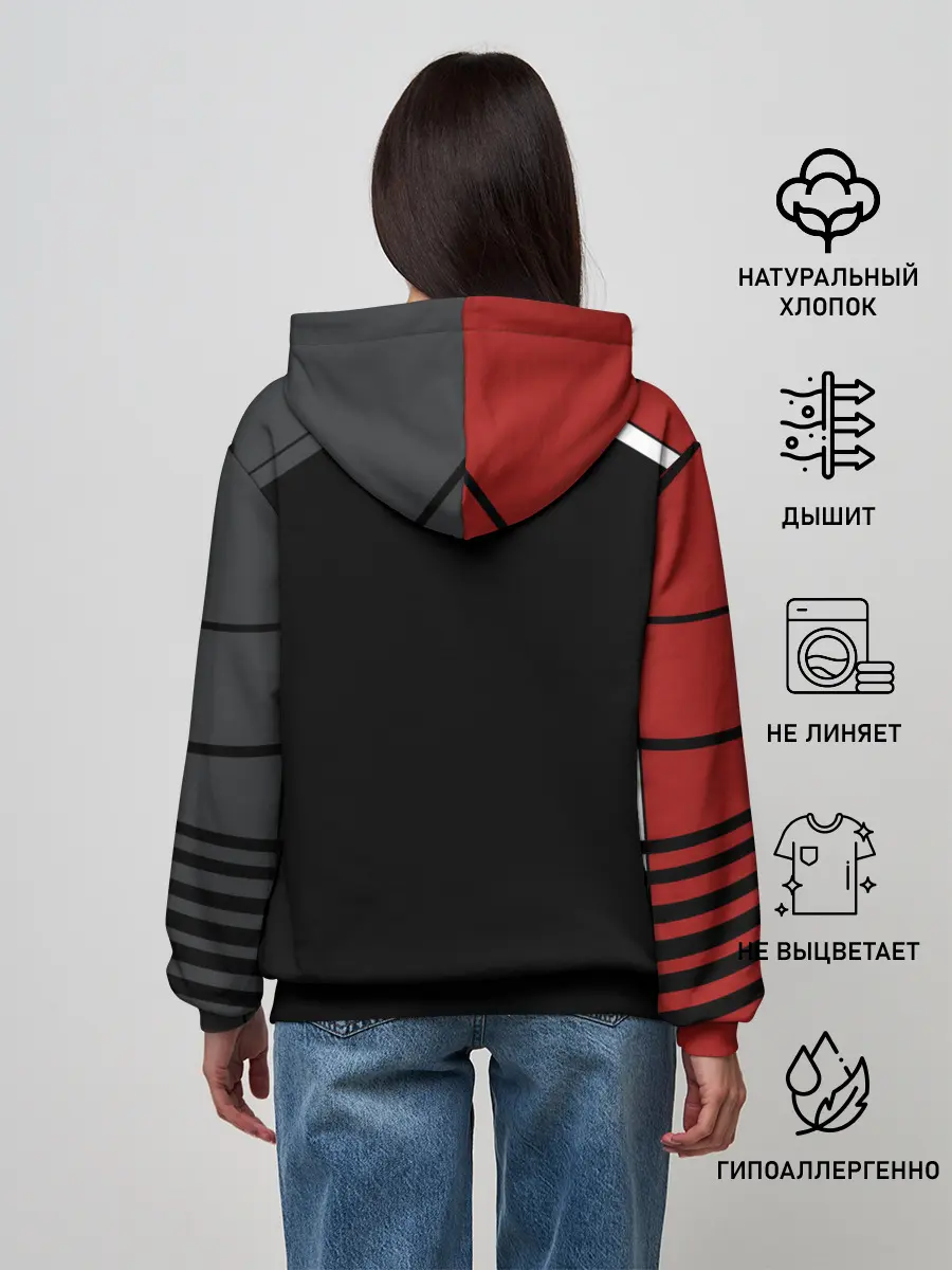 Женское худи / КОСТЮМ N7 | MASS EFFECT N7 | МАСС ЭФФЕКТ Н7