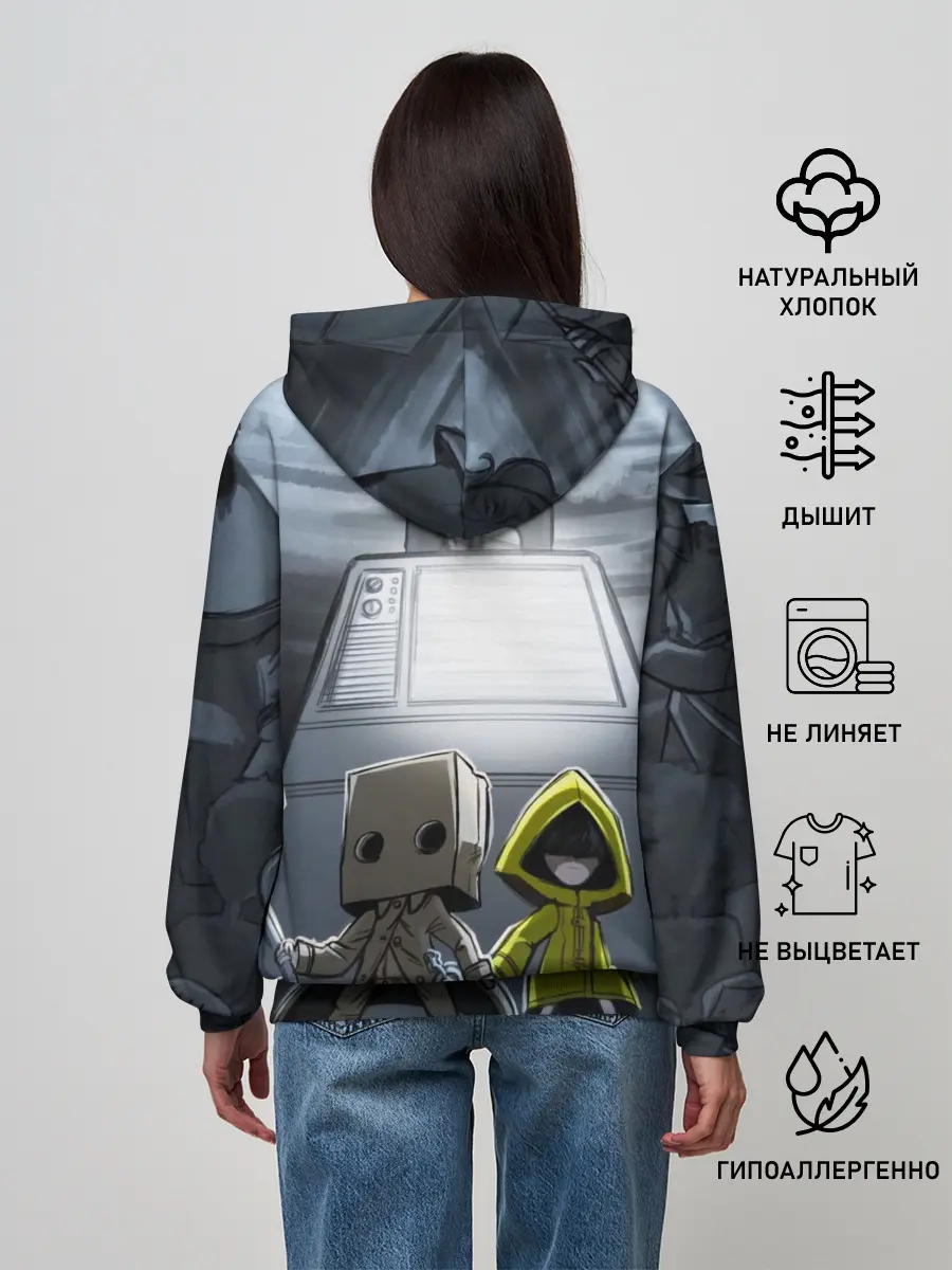 Женское худи / LITTLE NIGHTMARES 2