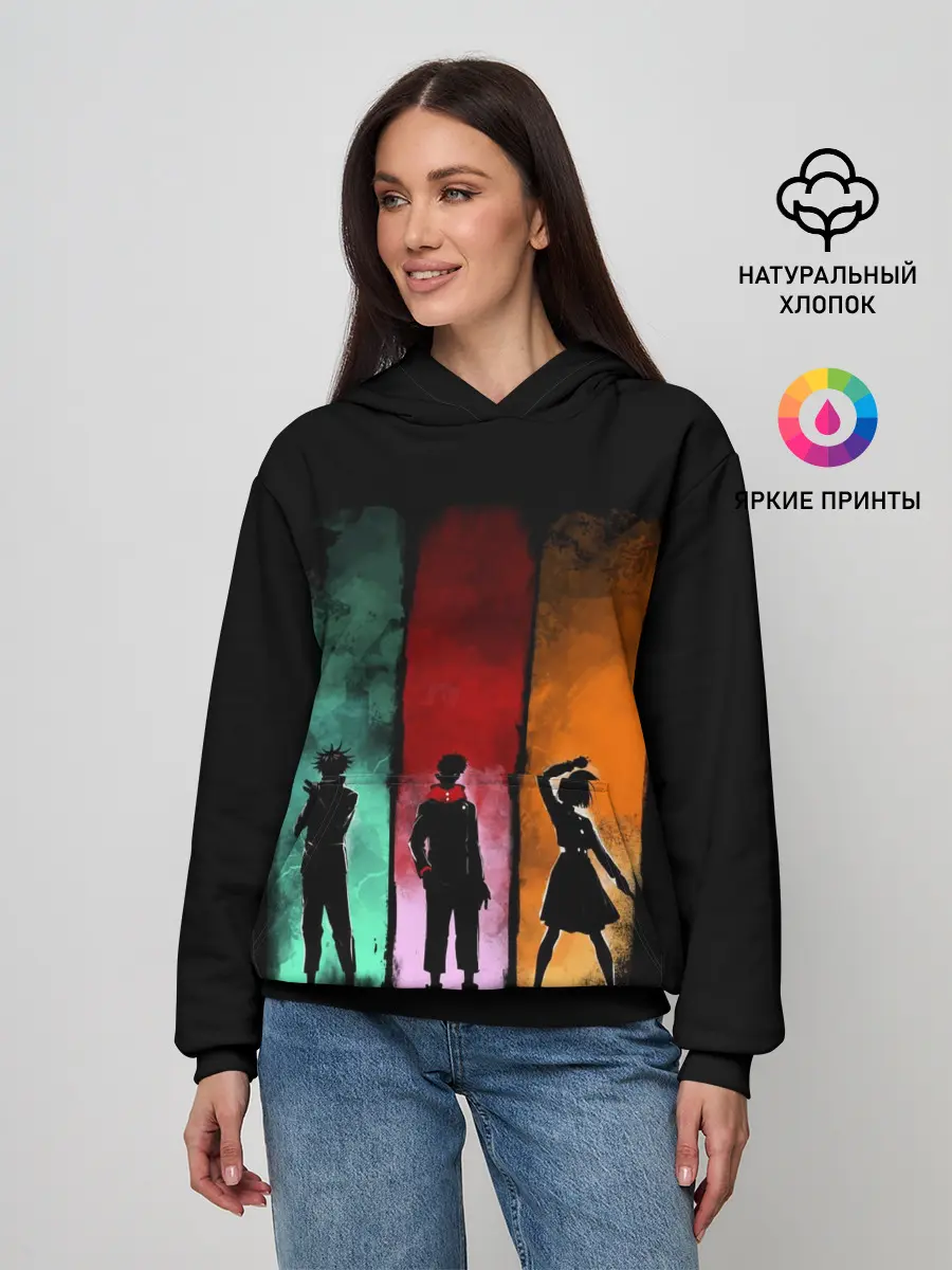 Женское худи / Магическая Битва