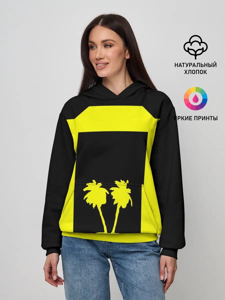 Женское худи / Cyberpunk 2077 nightcity