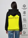 Женское худи / Cyberpunk 2077 nightcity