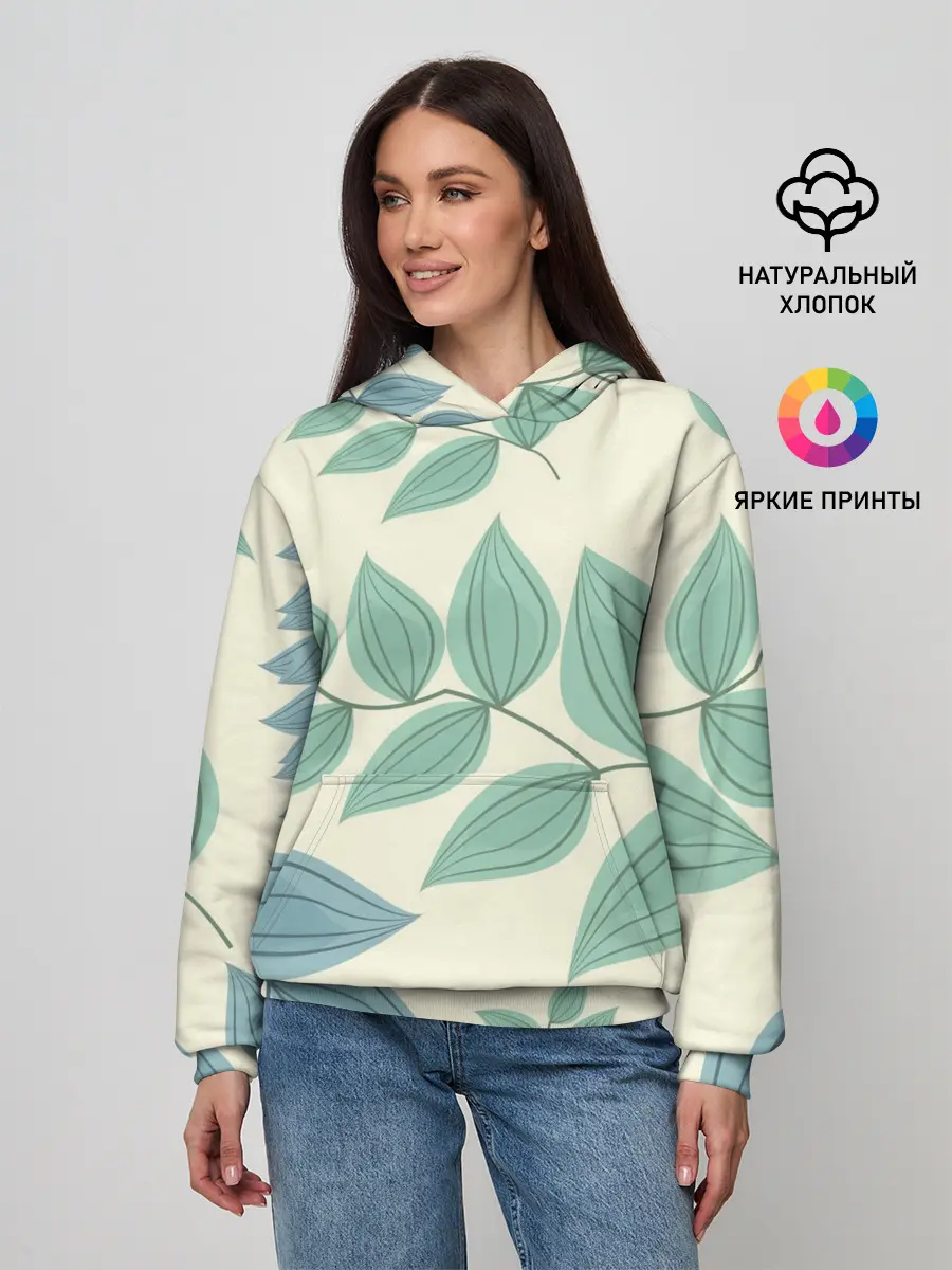 Женское худи / Цветы