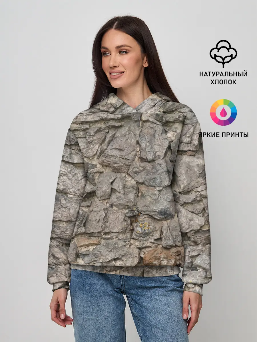 Женское худи / Сломанная стена