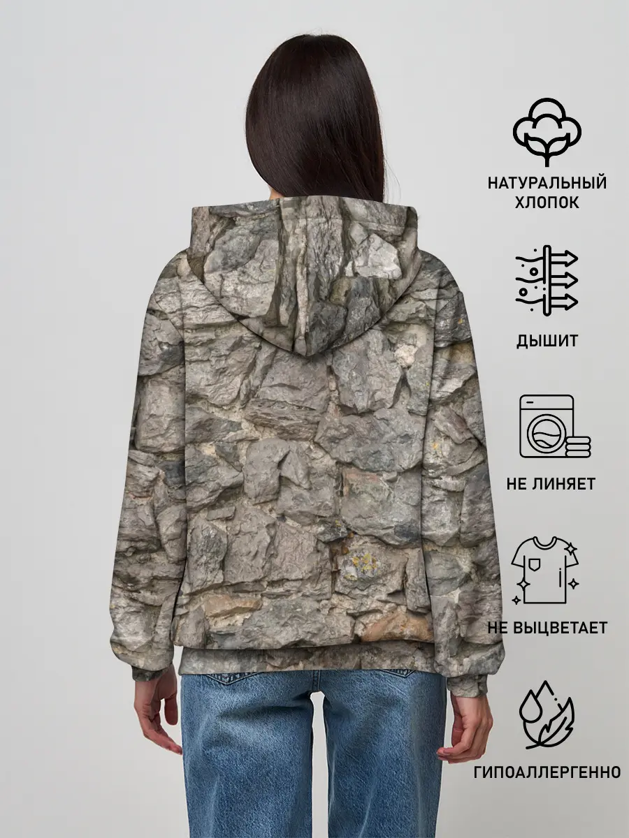 Женское худи / Сломанная стена