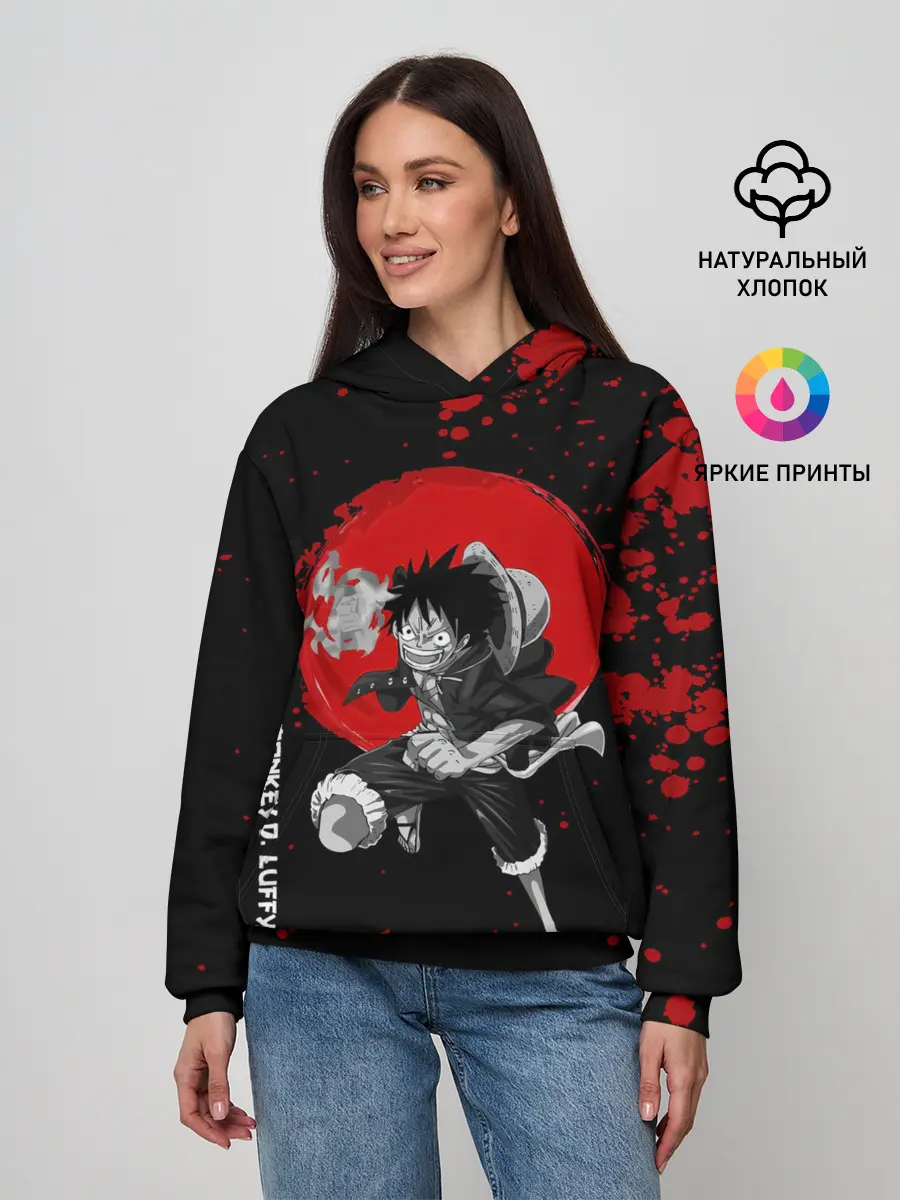 Женское худи / Monkey D. Luffy One Piece