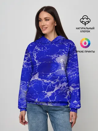 Женское худи / Морские волны!