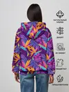 Женское худи / Тропические листья
