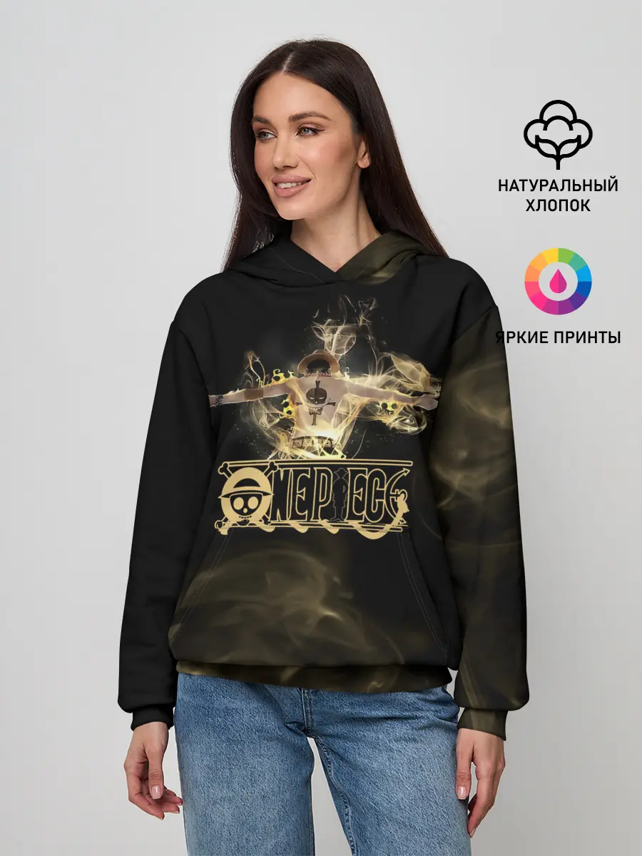 Женское худи / Портгас Д. Эйс One Piece